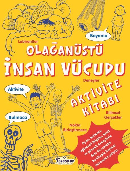 Olağanüstü İnsan Vücudu Aktivite Kitabı