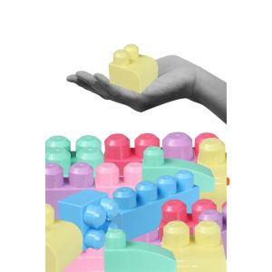3035 Play Blox Pastel Blok Yapı Oyuncakları 266 Parça ,Saklama Çantalı ,1 Yaş ve Üzeri