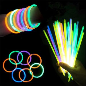 Glow Stick Fosforlu Kırılan Çubuk (100 Adet)