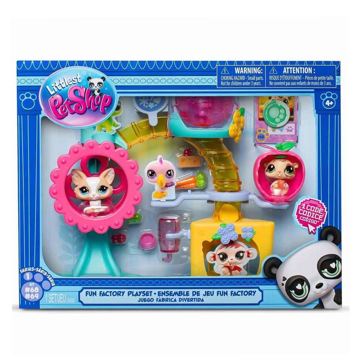 5196 Littlest Pet Shop Minişler Eğlence Fabrikası Oyun Seti S1 -Sunman