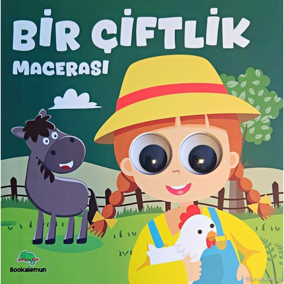 Bir Çiftlik Macerası Oynar Gözlü Kitap