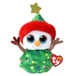 Ty Beanie Boos Peluş Yılbaşı Kardanadamı Garland 17 cm