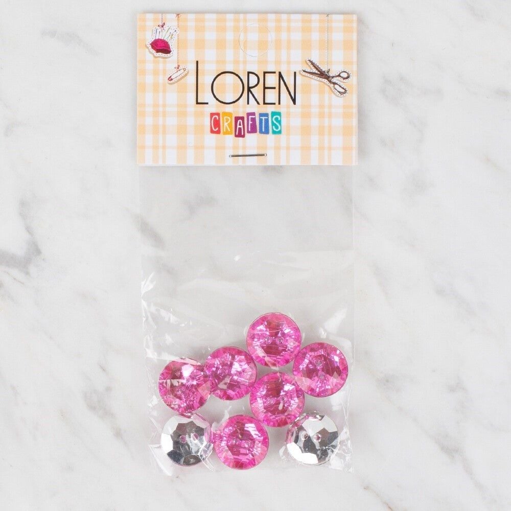 Loren Crafts 8 li Düğme - 219