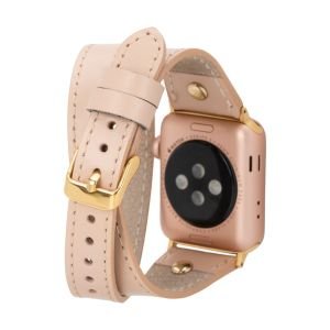 Bouletta Apple Watch Uyumlu Deri Kordon 42-44-45mm Slim DT GT NU1