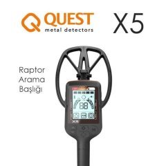 Quest X5 Define Dedektörü - 33cm Başlıklı