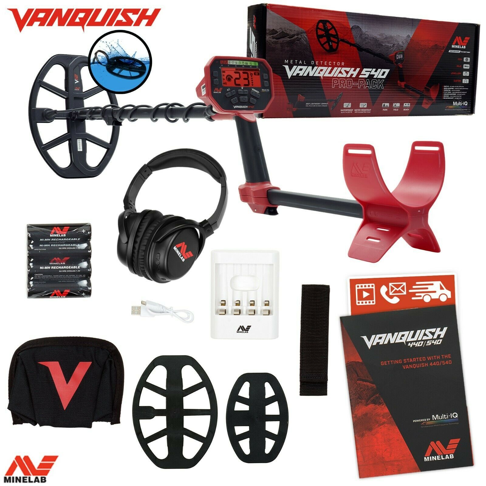 Minelab Vanquish 540 Pro Define Dedektörü