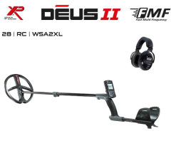 Deus 2 Dedektör - 28cm FMF Başlık, Ana Kontrol Ünitesi, WSA2XL Kulaklık