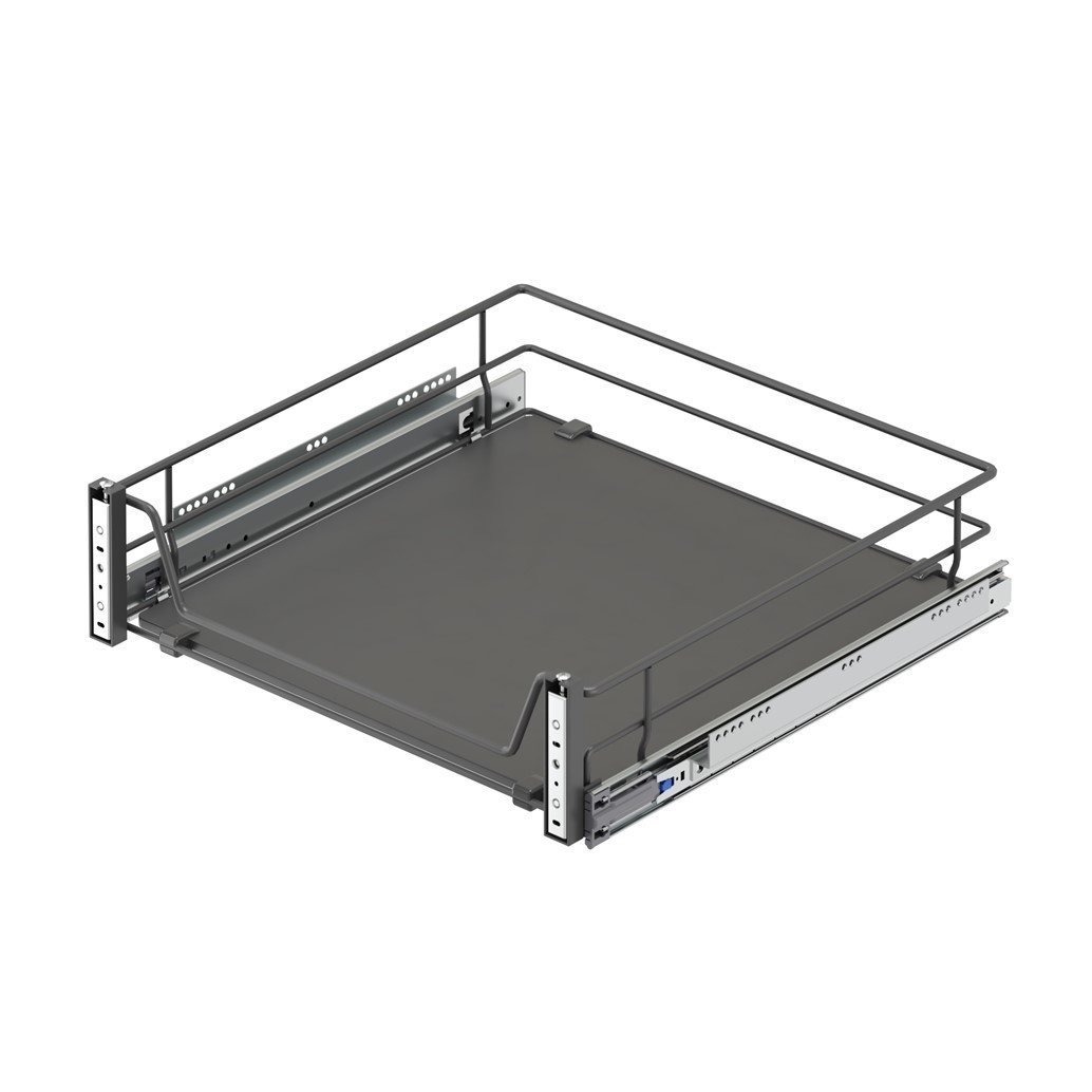 Ahşap Tablalı Kpğ. Mnt. Tls. Raylı Çekmece 60 cm (Frenli)