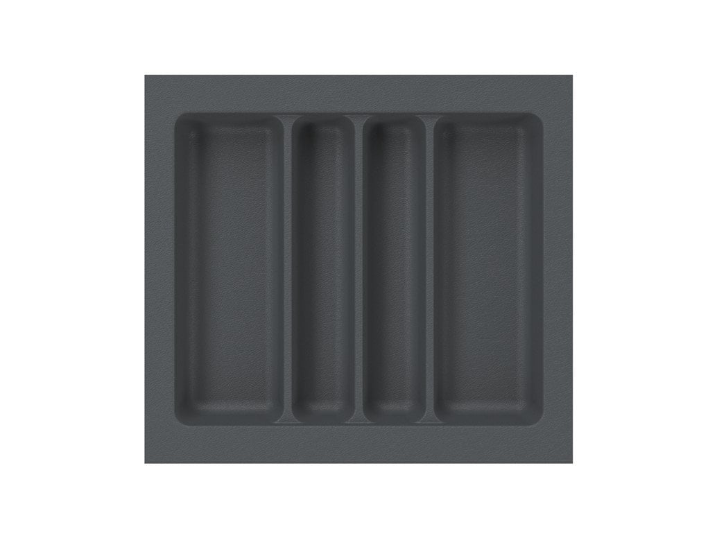 Plastik Kepçelik 60 cm -Gri