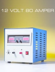 SOYBERG AKÜ ŞARJ CİHAZI 12 VOLT 80 AMPER OTOMATİK AKÜ ŞARJ CİHAZI