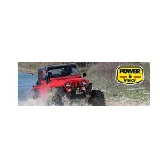 Power Winch 13000 lb Sentetik Halatlı Off-Road 4x4 Elektrikli Vinç (S Serisi) 12V