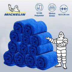 Michelin MC3504 40X30cm Süper Emici Mikrofiber Havlu, 12 Adet