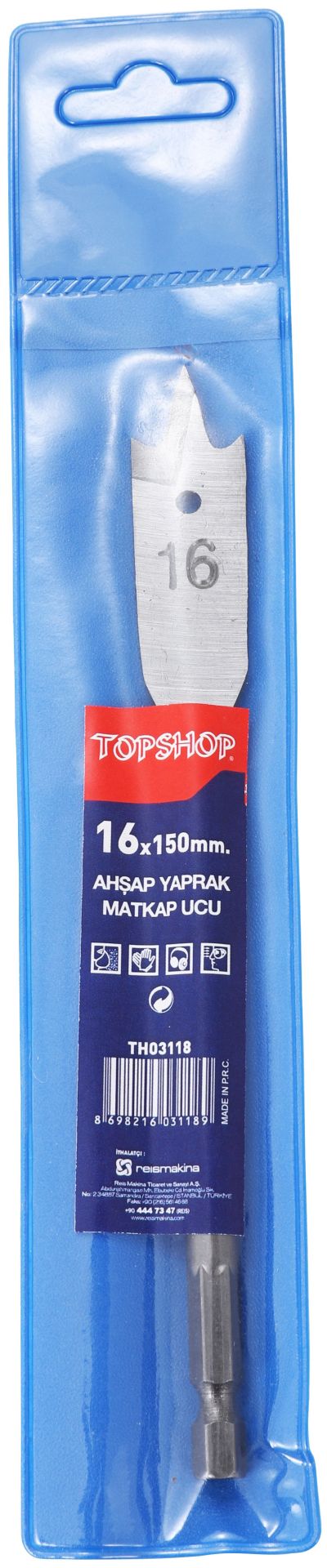 TH03113 AHŞAP YAPRAK MATKAP UCU 8 MM