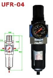 ARISTO UFR-04 FİLTRE REGÜLATÖRÜ HAVA ÇIKIŞI 1/2 G