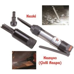 HAVALI KESKİ + KAZIYICI (ÇİVİLİ RASPA)