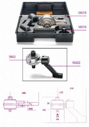 Tork Arttırıcı Soketi 560/19