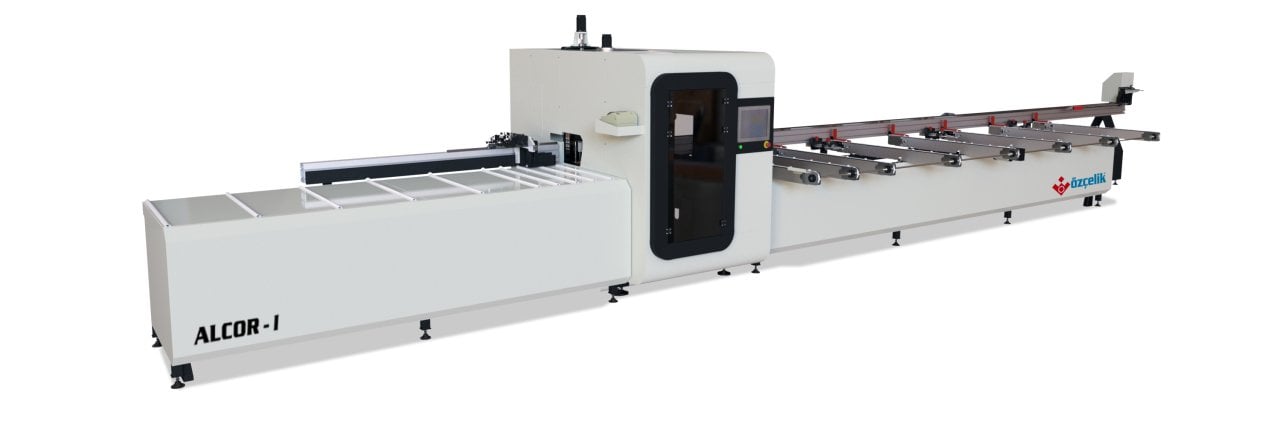 ÖZÇELİK ALCOR - I CNC Kontrollü Alüminyum ve PVC Profil Kesim Merkezi (3 Eksen)