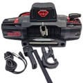 Power Winch Pro 13500 lb Sentetik Siyah Halatlı Off-Road 4x4 Elektrikli Vinç 12V