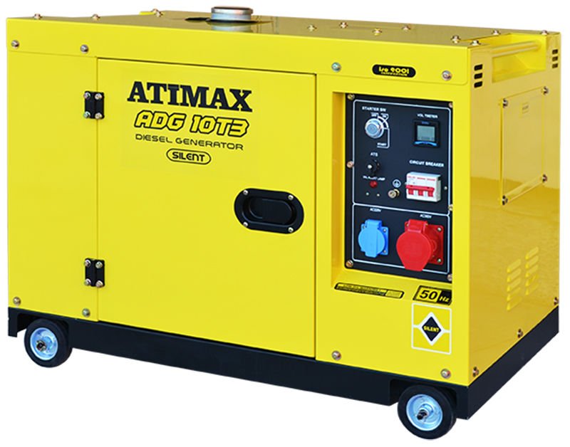 Atimax ADG13ES3 12 kVA Dizel Kabinli Marşlı TRİFAZE Jeneratör