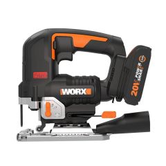 WORX WX542 20Volt 2.5Ah. Li-ion Tek Akülü Profesyonel Kömürsüz Şarjlı Dekupaj Testere