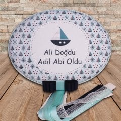 GEMİLİ- Erkek Bebek Kapı Süsü