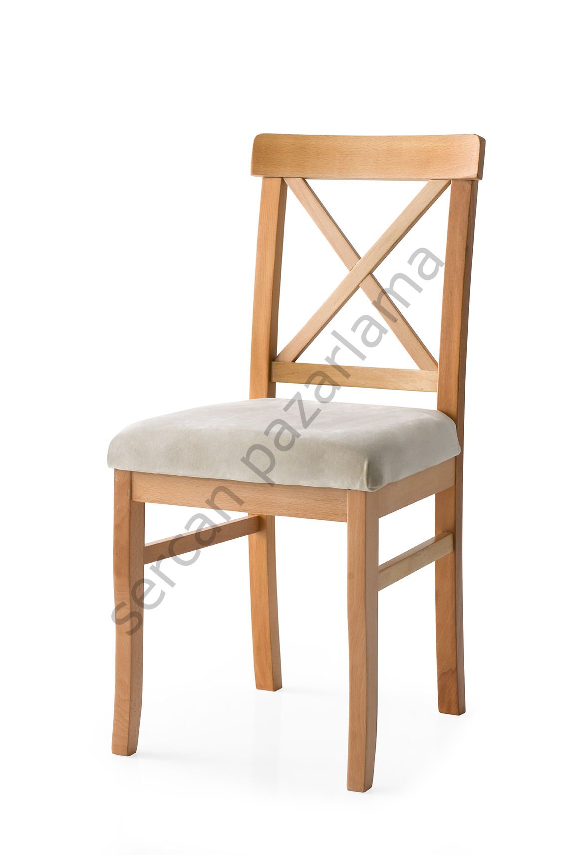 2052 - Alaçatı Sandalye - Naturel/Krem