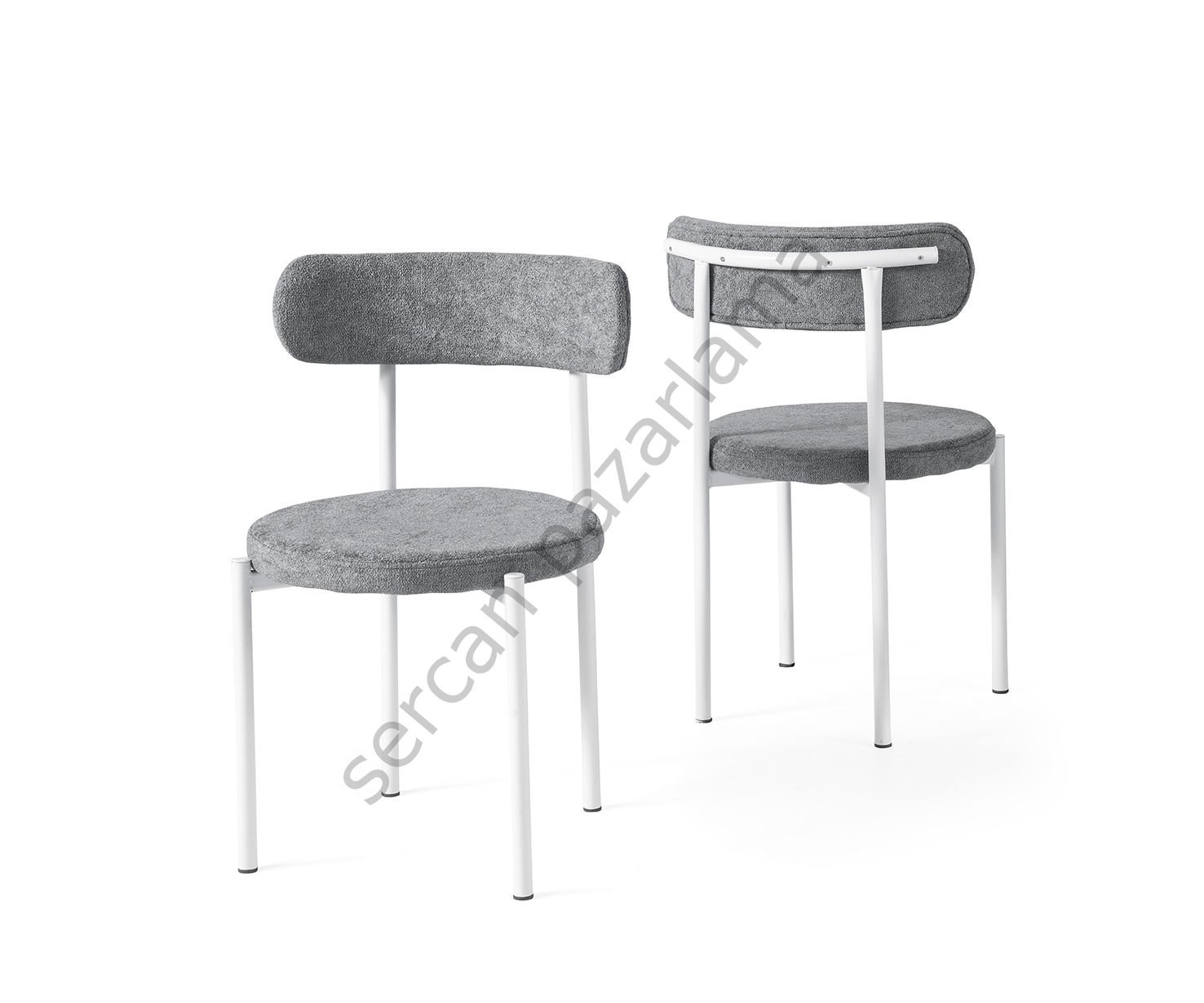 2321 - Alfa Sandalye - Beyaz/Gri