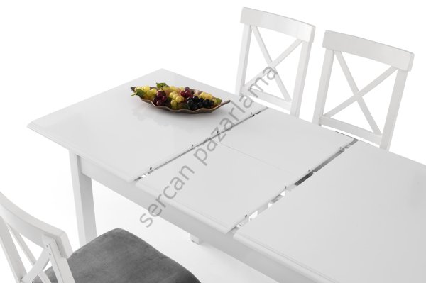 1353 - Verona Masa 70x110 - Beyaz
