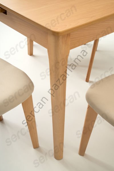 1269-2031 - Göksu Masa Sandalye Takımı - Kayın/Naturel
