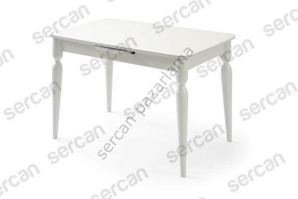 1257 - Damla Masa 70x110 - Beyaz
