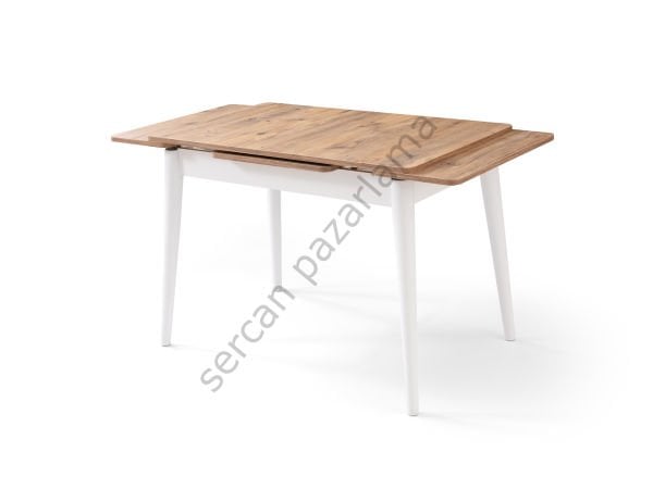 1584-2382 - Ece Masa Sandalye Takımı - Çam/Beyaz