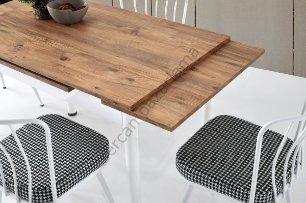 1151 - Smart Masa 70x110 - Çam/Beyaz