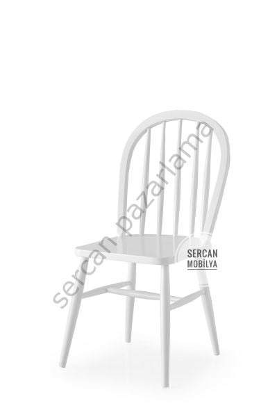 2041 - Amerikan Sandalye - Beyaz