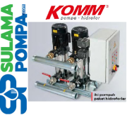 STAR 2xSD 80/8 T 1.5 HP 380V ÇİFT POMPALI HİDROFOR