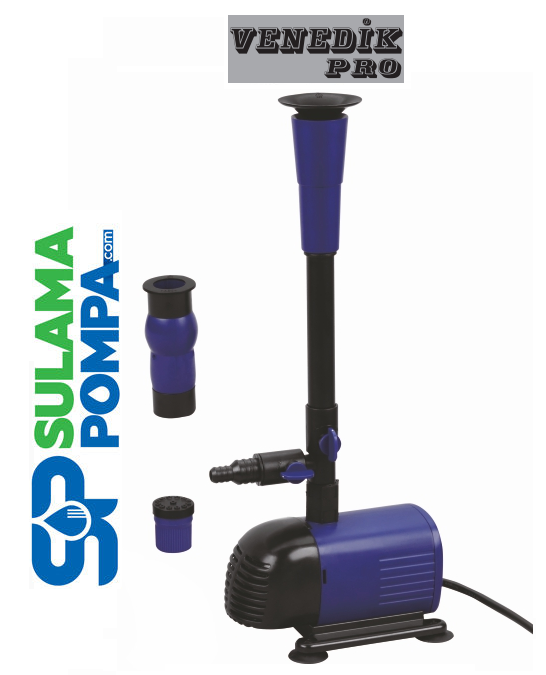 VENEDİK PRO HYP36-050B - 50W 220V SÜS HAVUZU FISKİYE POMPASI