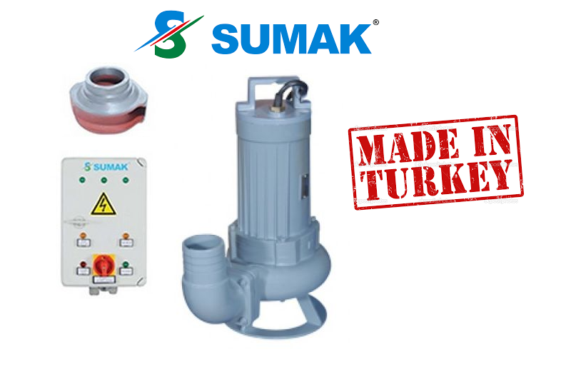 SUMAK SDTK 150/4 380W FOSEPTİK DALGIÇ POMPA