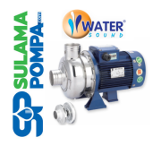 WATER SOUND BB300/150 D 2 HP 220V 304 KOMPLE PASLANMAZ ÇELİK KAPALI FANLI SANTRİFÜJ POMPA