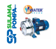 WATER SOUND WB 2-70/150D 2.HP 220V ÇİFT KADEMELİ 304 KOMPLE PASLANMAZ ÇELİK SANTRİFÜJ POMPA