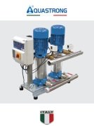 Aquastrong  DC2 EVP10H-6/5.5 T       2x7.5Hp 380V  İki Pompalı Dikey Hidrofor