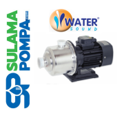 WATER SOUND CM 4-60 (304) 1,5 HP 220V YATIK MİLLİ ÇOK KADEMELİ PASLANMAZ ÇELİK SANTRİFÜJ POMPA