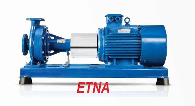 Etna EA  50-20     25Hp 380V   Uçtan Emişli Yatay Kademeli Santrifüj Pompa