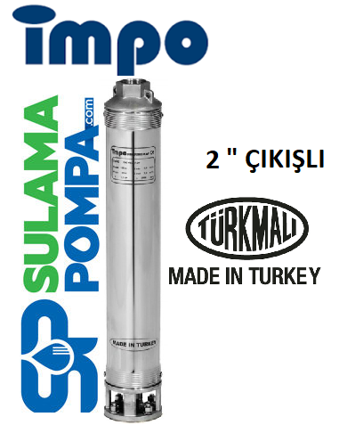 İMPO SK 406/31 5,HP 2'' ÇIKIŞLI DALGIÇ POMPA KADEMESİ (TEKNOPOLİMER BAŞLIKLI)