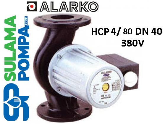 ALARKO HCP 4/80 DN40  PN6 380V FLANŞLI 3 HIZLI SİRKÜLASYON POMPASI