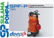 STAR SPF-P 100 M 1.HP 220V DÖKÜM ÇARKLI FOSEPTİK DALGIÇ POMPA