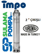 İMPO SK 408/14 3,HP 2'' ÇIKIŞLI DALGIÇ POMPA KADEMESİ (TEKNOPOLİMER BAŞLIKLI)