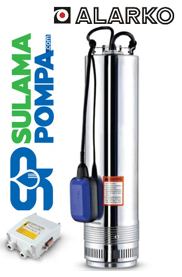 ALARKO SCM 4 1.HP 11/4'' 220V PASLANMAZ GÖVDELİ KESON KUYU DALGIÇ POMPA