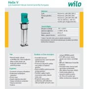 Wilo Helix V 618-1/25/E/KS  4kW 380V  Çok Kademeli Paslanmaz Çelik Gövdeli Dikey Milli Yüksek Verimli Santrifüj Pompa (Aisi 304)