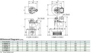 Sakuragawa, U-4158K-A, 11kw, Karıştırıcılı, Çamur Dalgıç Pompa