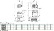 Sakuragawa U-4126K-A 9kw Karıştırıcılı Çamur Dalgıç Pompa
