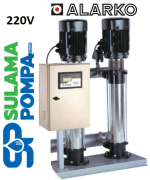 ALARKO 403/10-2  2x1.HP 220V ÇİFT POMPALI HİDROFOR